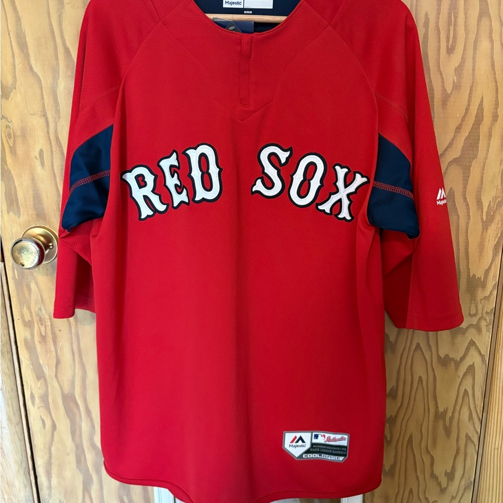 Boston Red Sox Baseball Training Jersey, Authentic Mesh